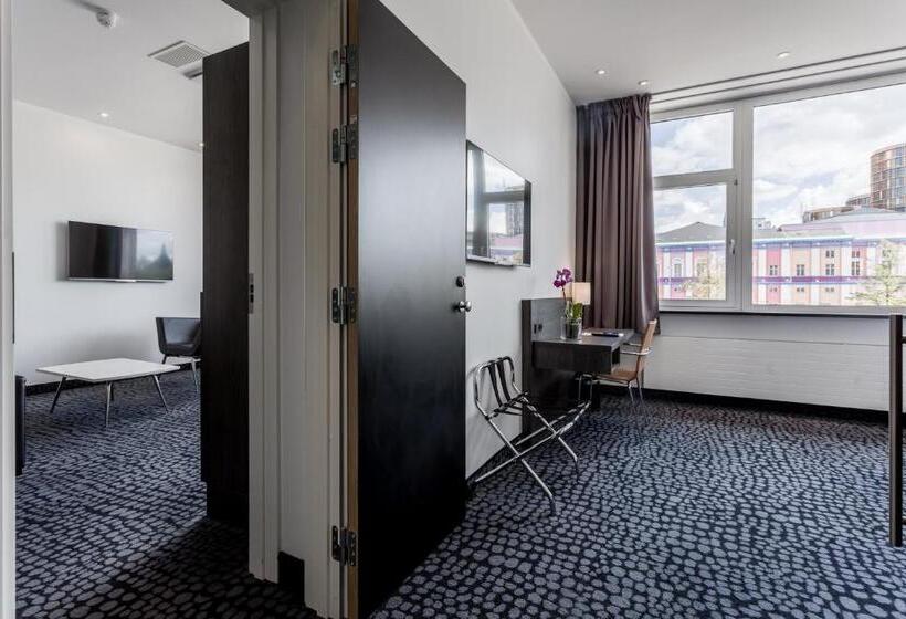 디럭스 룸 킹사이즈 침대, Profilhotels Mercur