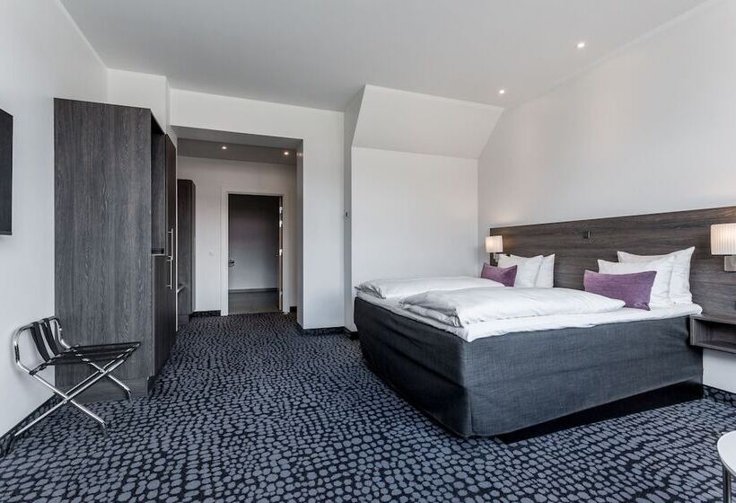 디럭스 룸 킹사이즈 침대, Profilhotels Mercur