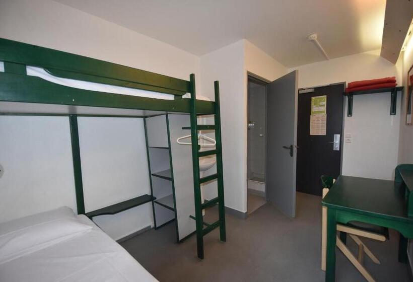 ルームシェアのワンベッド, Auberge De Jeunesse Hi Paris Le D Artagnan