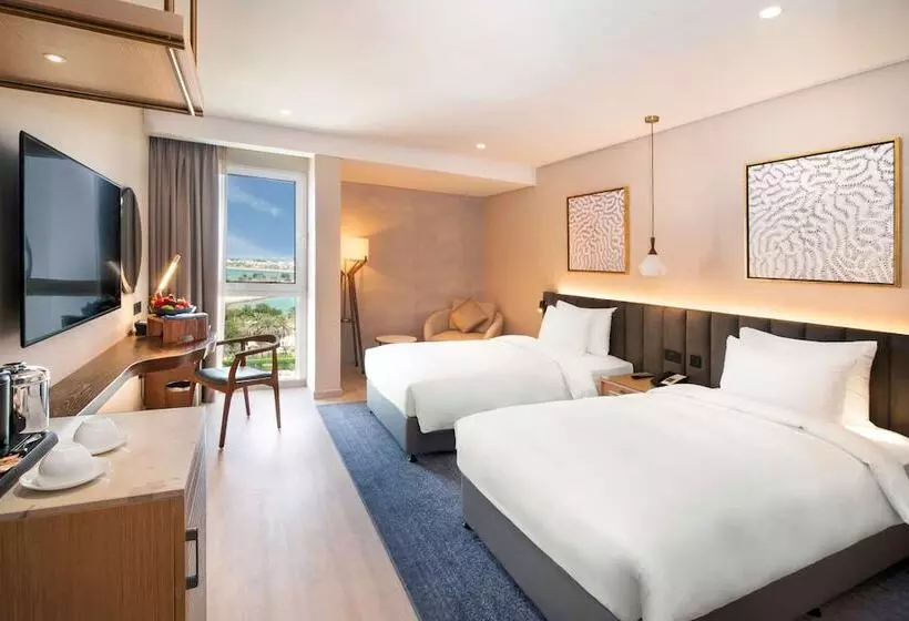海の見えるプレミアムスイート, Radisson Blu Hotel & Resort, Abu Dhabi Corniche