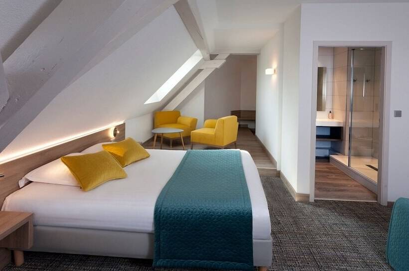 Suíte Júnior, Aux Deux Clefs Hostellerie Groff