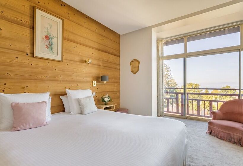 Номер Классический Вид на Озеро, La Verniaz Et Ses Chalets