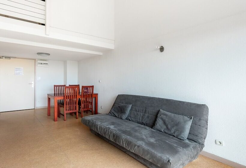 Апартаменты 1 Спальня Вид на Бассейн, Vacanceole  Residence Le Saint Clair