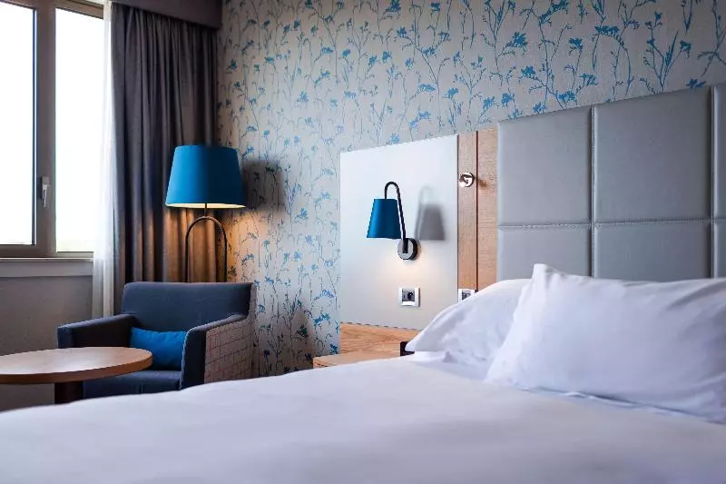 キングサイズベッドのデラックスルーム, Hilton Strasbourg