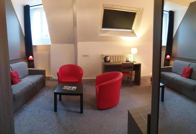 Семейный Номер Deluxe, Hôtel Le Rohan Charme Et Caractère