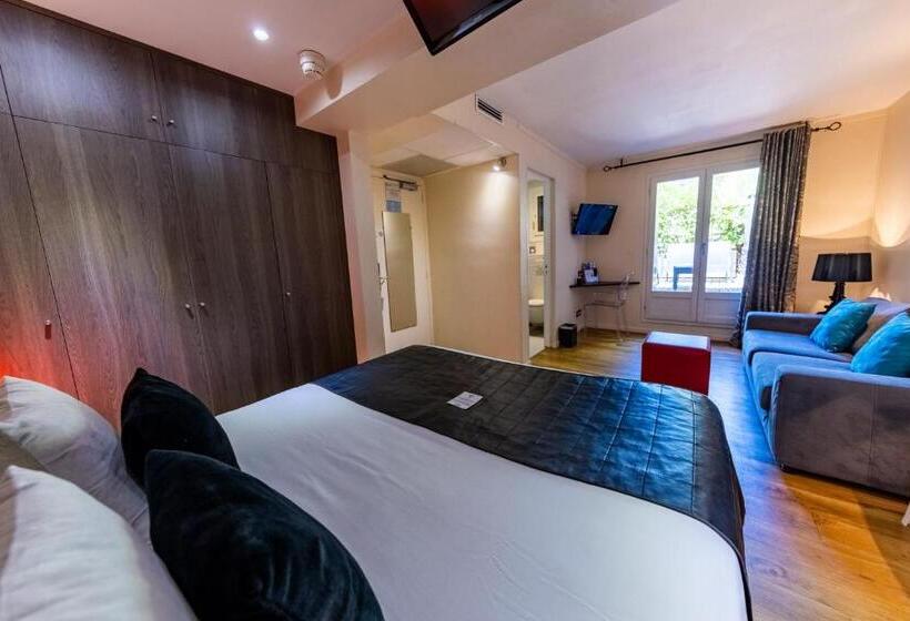 4인용 스탠다드 룸, Le Madeloc Hôtel & Spa