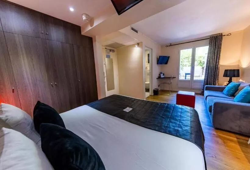 اتاق استاندارد چهار تخته, Le Madeloc Hôtel & Spa