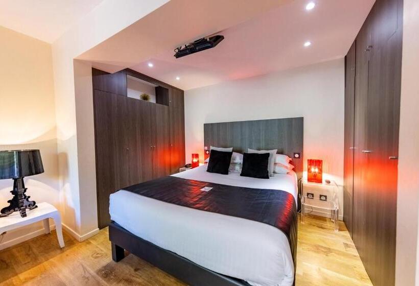 4인용 스탠다드 룸, Le Madeloc Hôtel & Spa