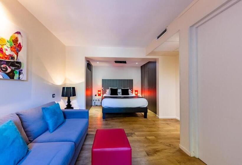 Четырехместный Номер Стандарт, Le Madeloc Hôtel & Spa