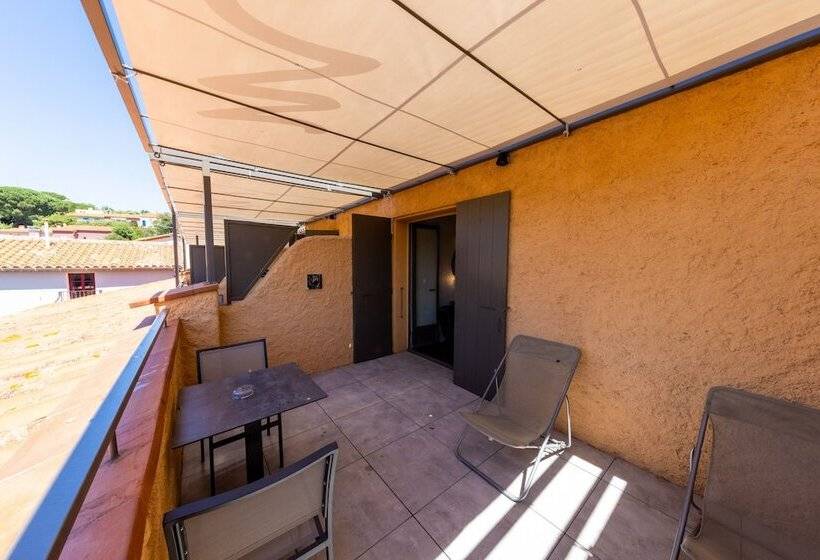 스탠다드 테라스 룸, Le Madeloc Hôtel & Spa