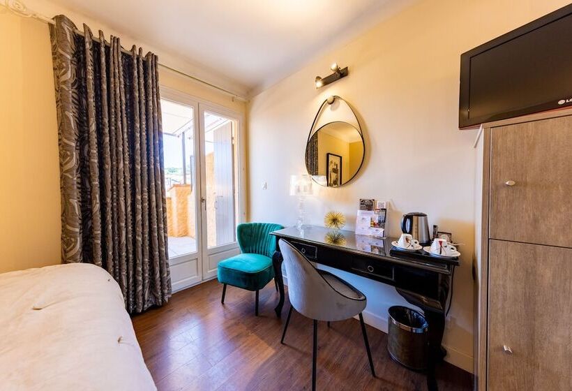 스탠다드 테라스 룸, Le Madeloc Hôtel & Spa