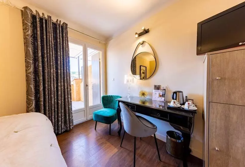 اتاق استاندارد با تراس, Le Madeloc Hôtel & Spa