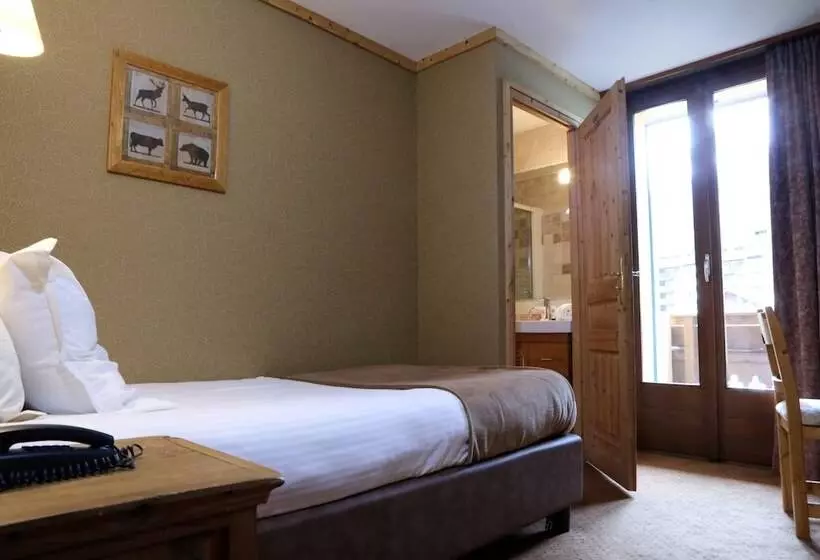 クラシックシングルルーム, Hôtel Lyret