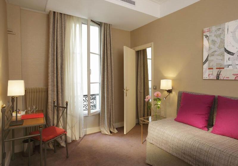 اتاق استاندارد چهار تخته, Hôtel Londres Et New York   Teritoria