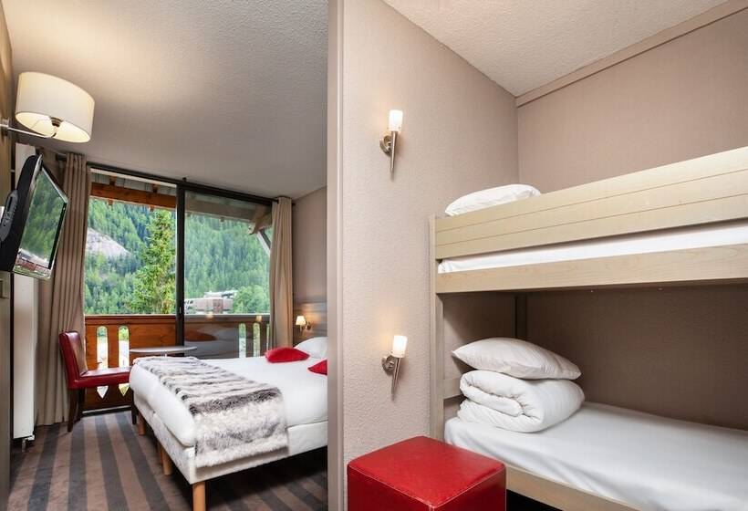 غرفة سوبيريور رباعية, Sowell Family Les Bergers