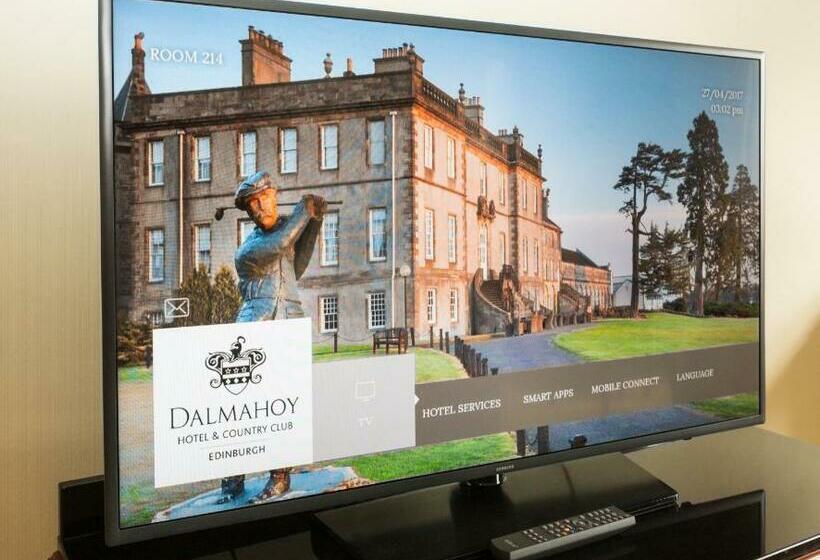 חדר דחוקס עם מיטת קינג, Dalmahoy Hotel & Country Club