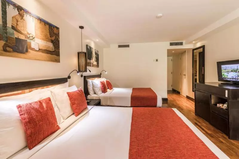 اتاق استاندارد با چشمانداز باغ, The Warwick Fiji