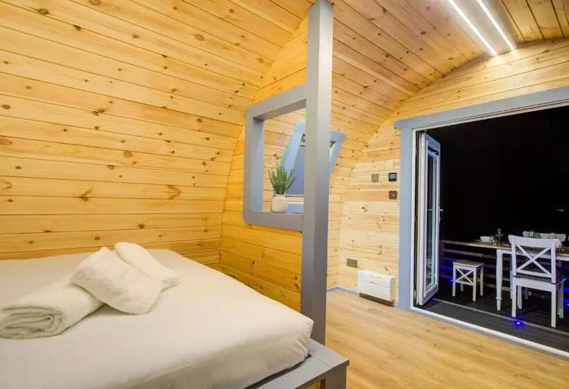 Superior-mökki 1 Makuuhuone, Onich Hotel & Lochside Beach Pods