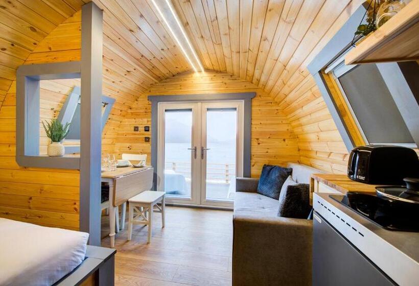 شاليه سوبيريور غرفة نوم واحدة, Onich Hotel & Lochside Beach Pods