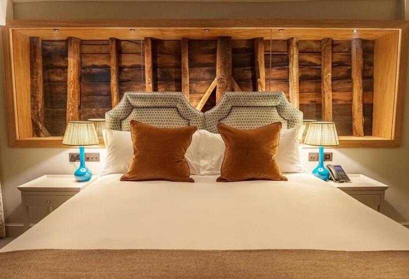 디럭스 룸 킹사이즈 침대, The Angel Inn, Stoke By Nayland