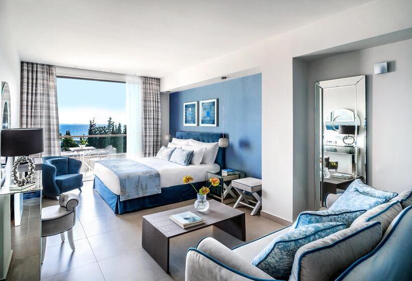 Quarto superior vista mar, Ikos Olivia