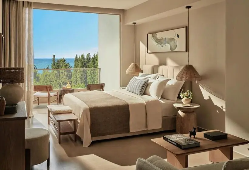 Quarto superior vista mar, Ikos Olivia