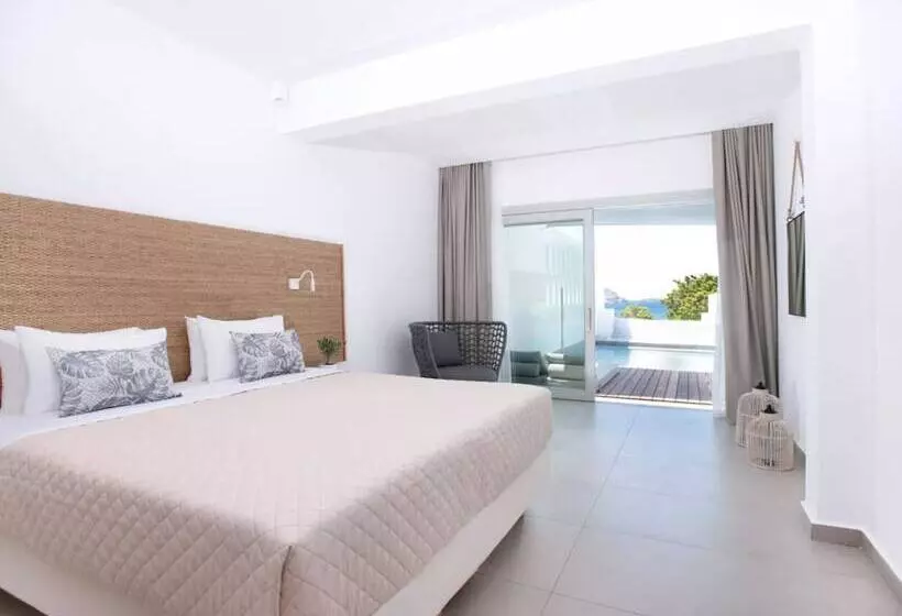 オーシャンビューデラックススイート, Manoula S Beach Mykonos Resort