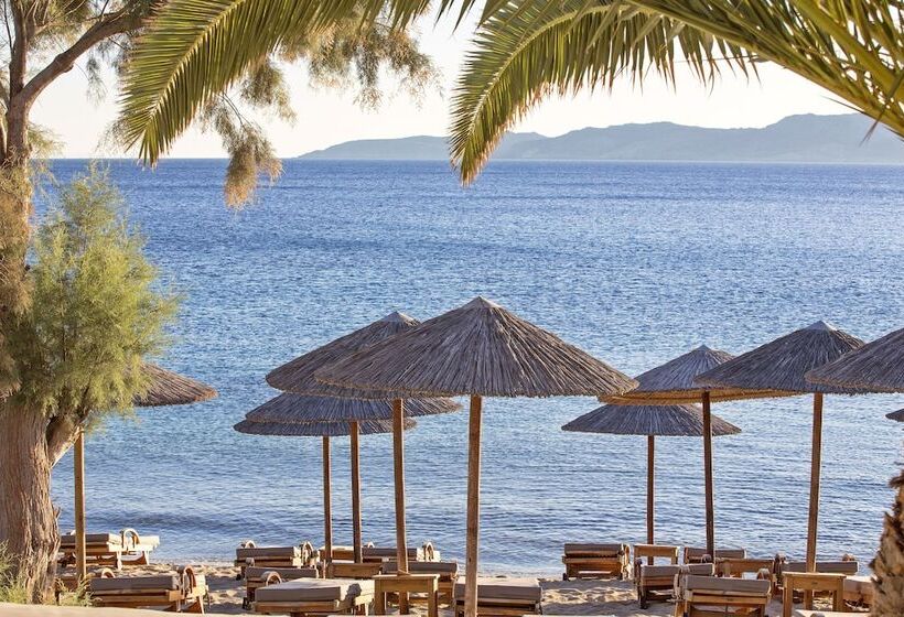 带海景的复工套房, Manoula S Beach Mykonos Resort