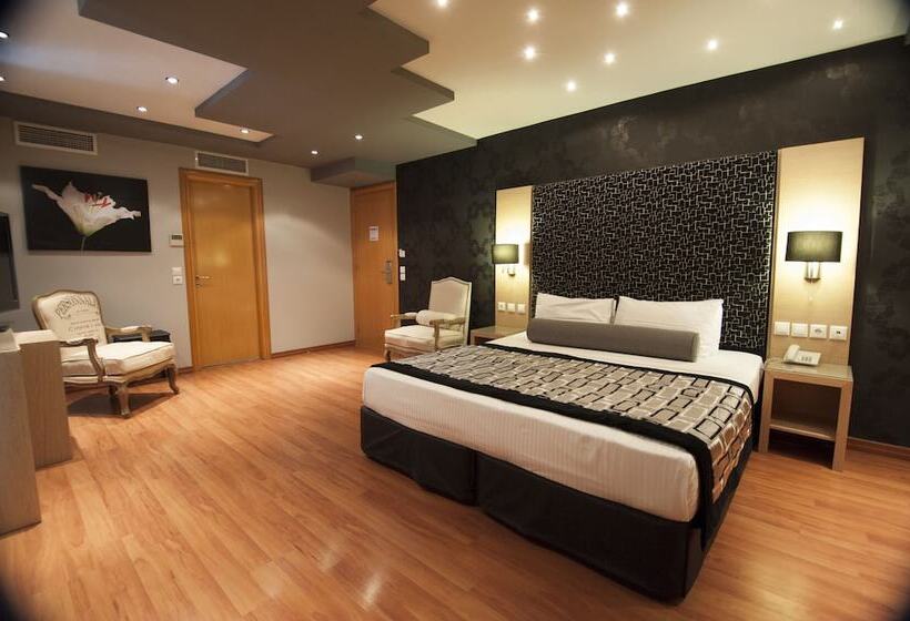 סוויטה צדדית נוף לים, Nefeli Hotel Alimos