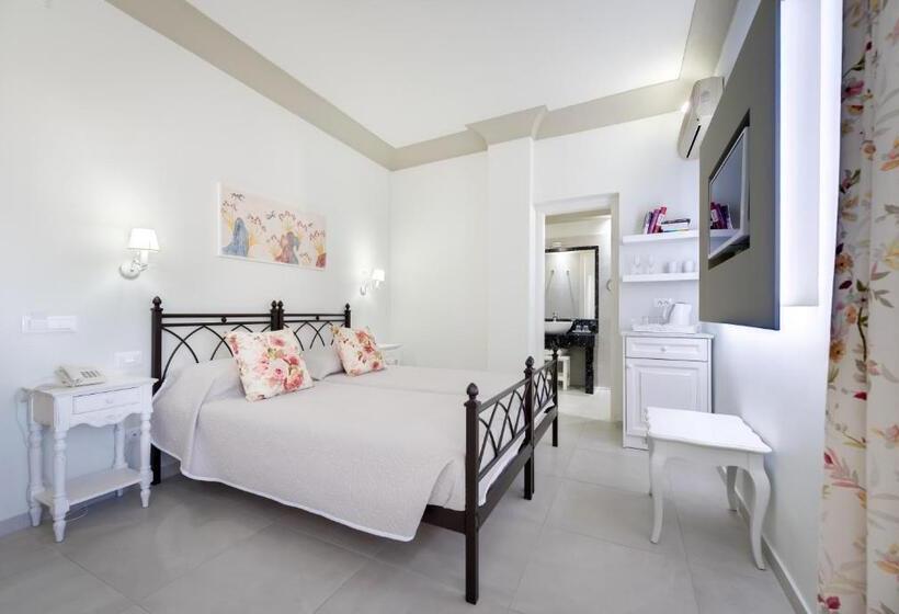 带泳池观景的豪华房, Zephyros