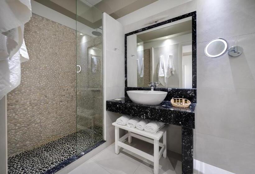 带泳池观景的豪华房, Zephyros