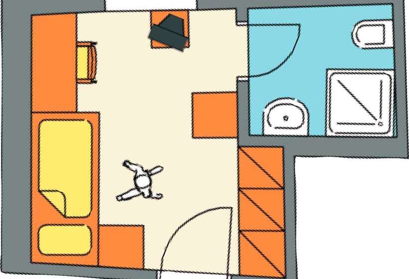 اتاق استاندارد یک نفره, Gruner Baum