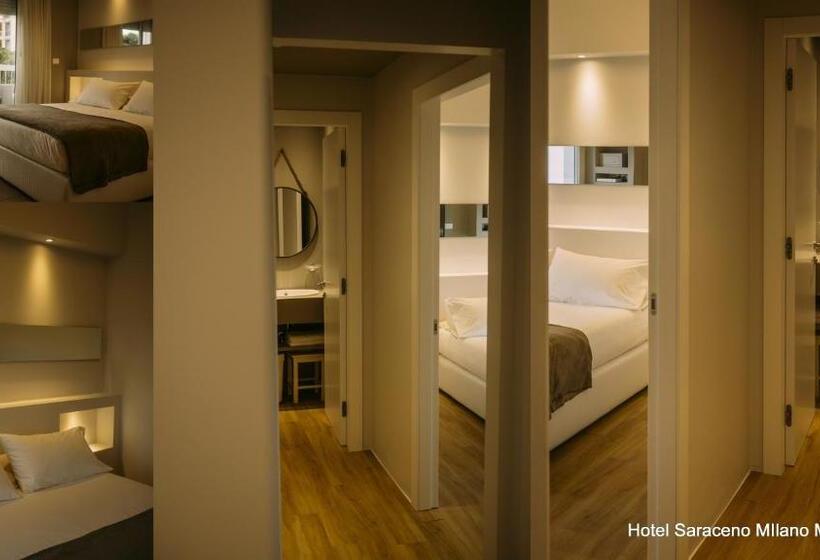 套房, Saraceno Resort With Private Beach