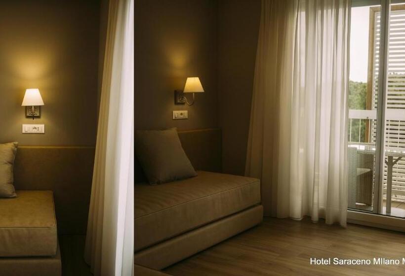 套房, Saraceno Resort With Private Beach