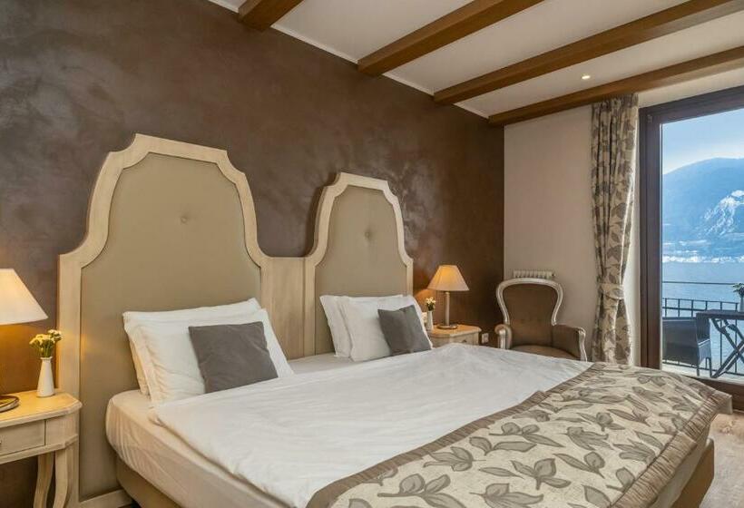 小型豪华套房, Lake Front Hotel Brenzone