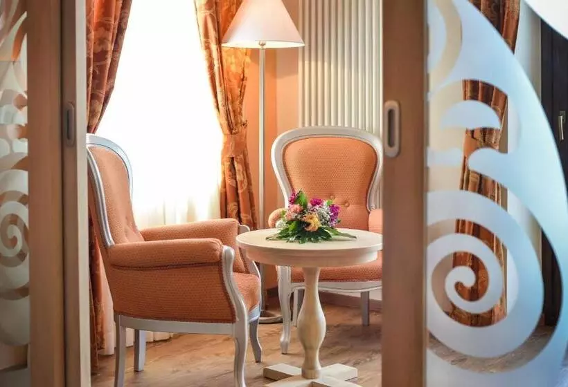 キングサイズベッドのスイートルーム, Lake Front Hotel Brenzone