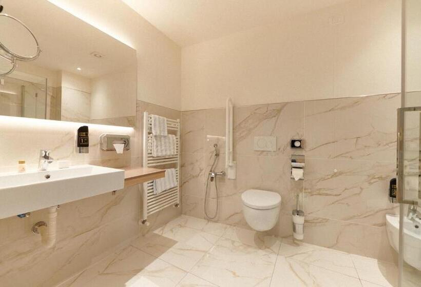 带河湖景观的轻年套房, Lake Front Hotel Brenzone