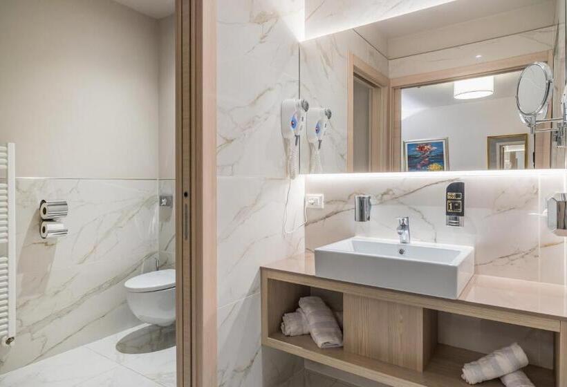 带露台的套间, Lake Front Hotel Brenzone