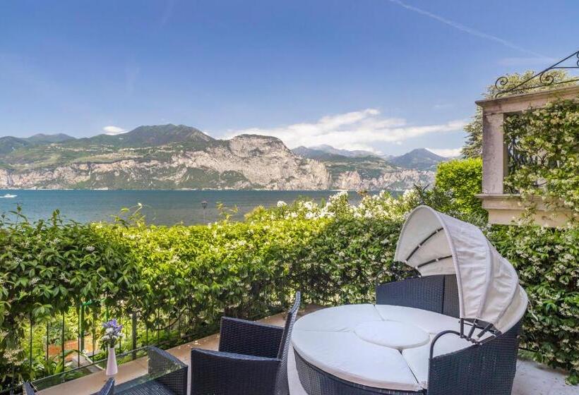 带露台的套间, Lake Front Hotel Brenzone