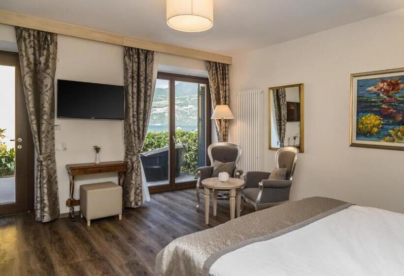 带露台的套间, Lake Front Hotel Brenzone