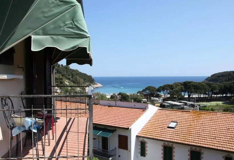 Standaardkamer met Uitzicht op Zee en Balkon, Galli Wellness & Spa