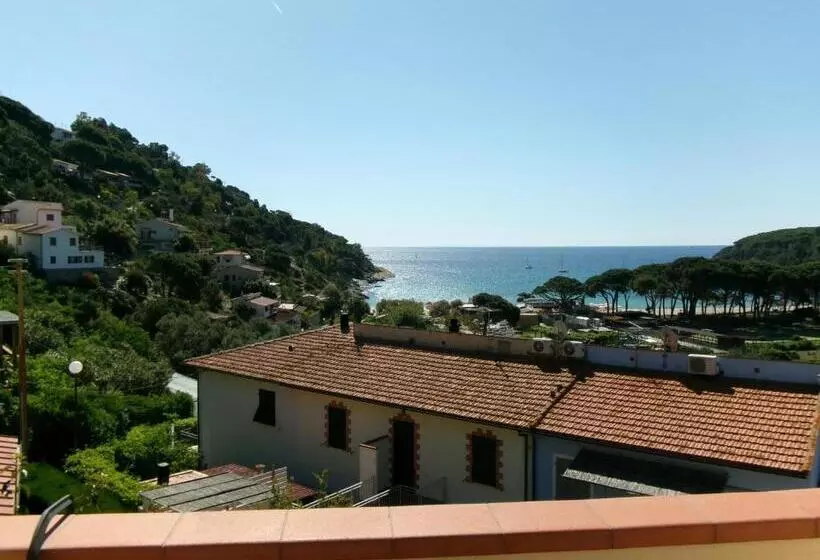 Standaardkamer met Uitzicht op Zee en Balkon, Galli Wellness & Spa
