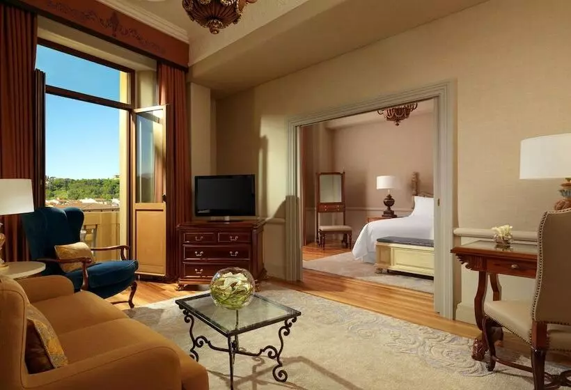 Junior suite with river view, The Excelsior, A Luxury Collection Hotel, Florence