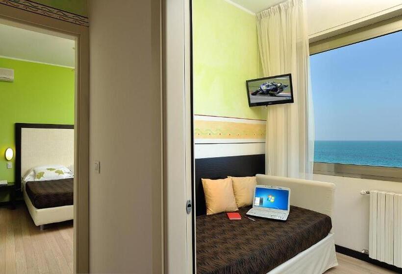 4인용 스탠다드 룸, Unahotels Imperial Sport