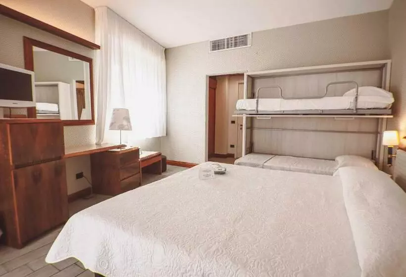 景色の見えるスタンダード４人部屋, B&b Hotel Chioggia Airone