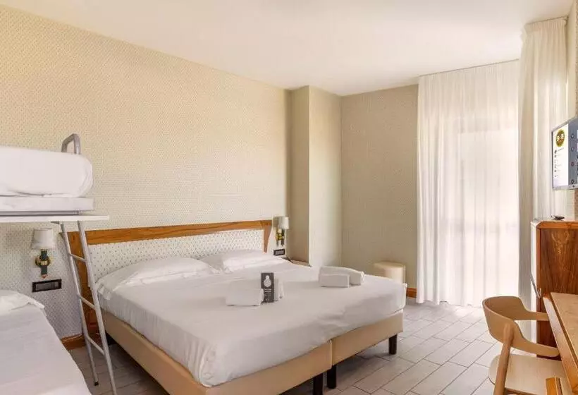 景色の見えるスタンダード４人部屋, B&b Hotel Chioggia Airone