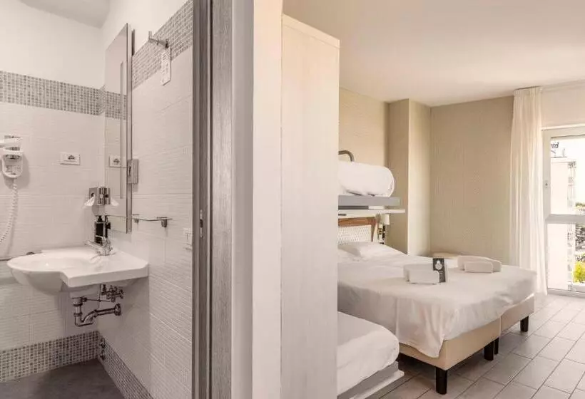 景色の見えるスタンダード４人部屋, B&b Hotel Chioggia Airone