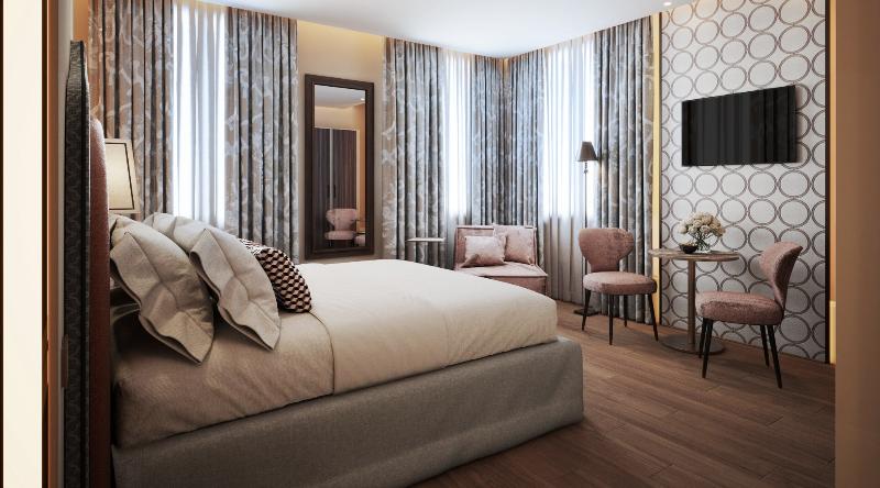带大床的套房, Albergo San Marco