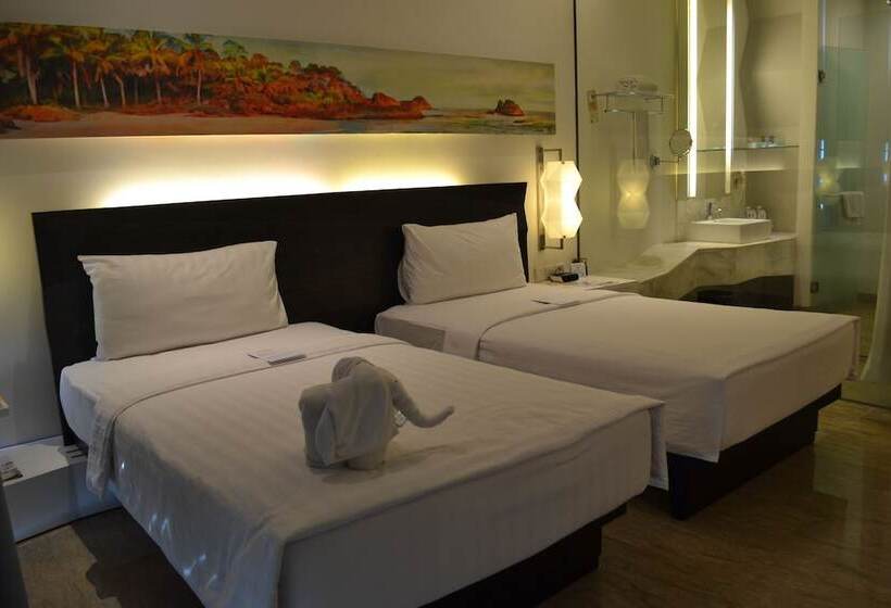 חדר סטנדרט נוף לים, Novotel Lampung