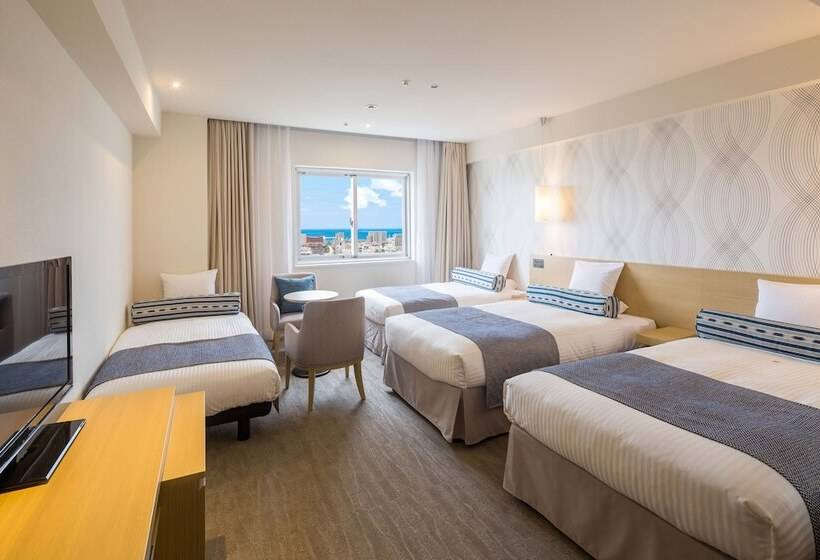 غرفة قياسية مطلّة علي البحر, Art Hotel Ishigakijima